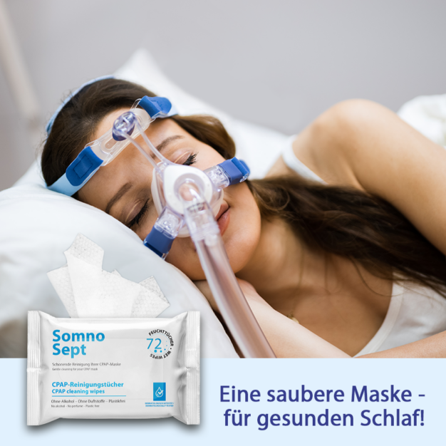 SomnoSept CPAP-Reinigungstuecher 1