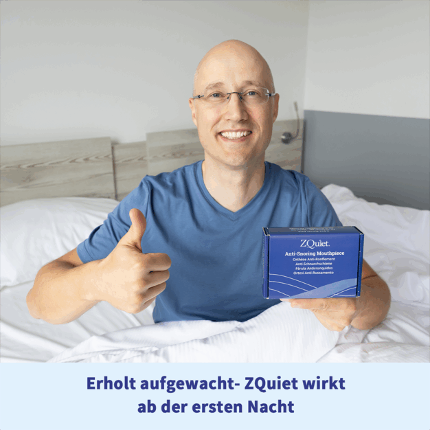 ZQuiet Komfort-Schnarchschiene Vorderansicht 04