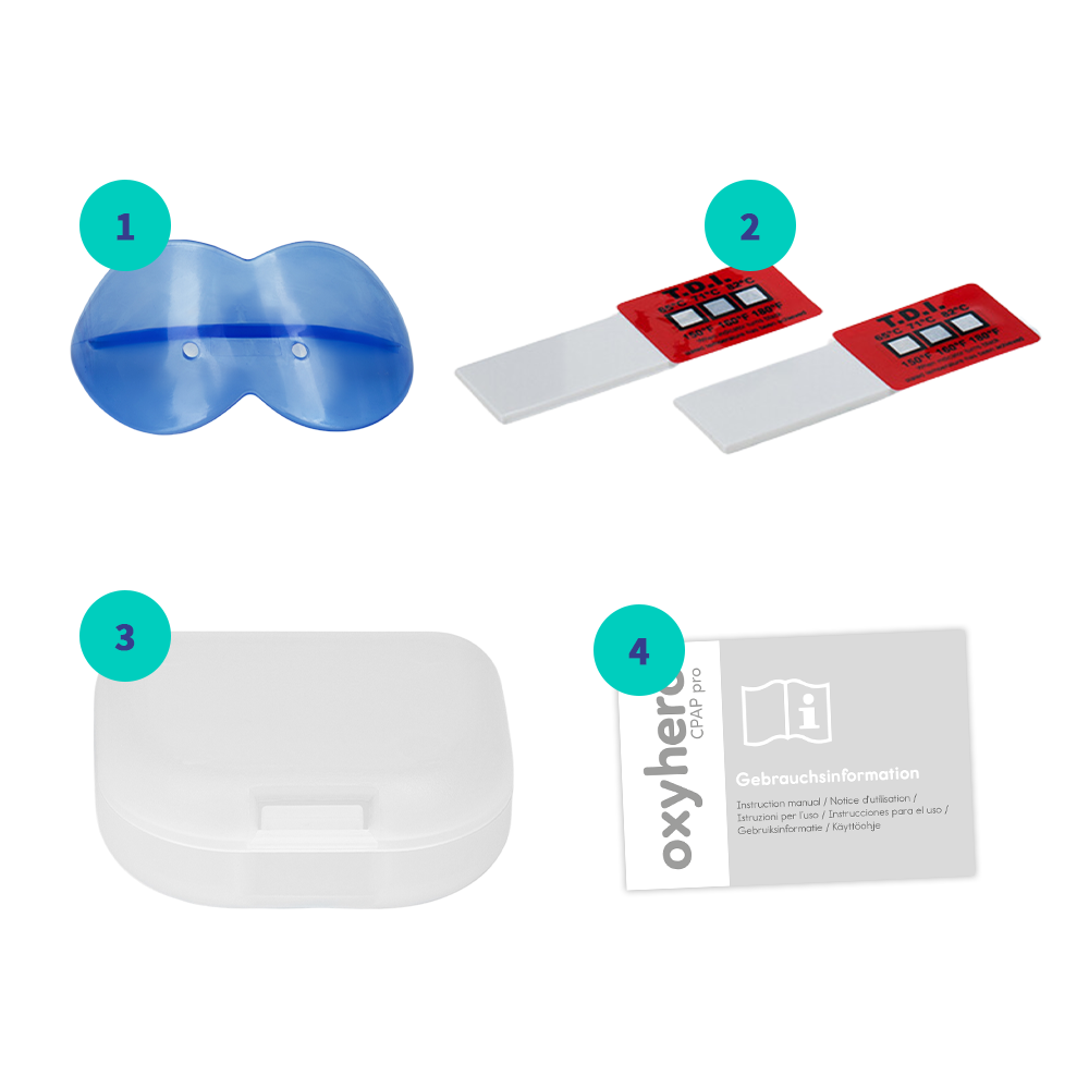 oxyhero CPAP pro Paketinhalt