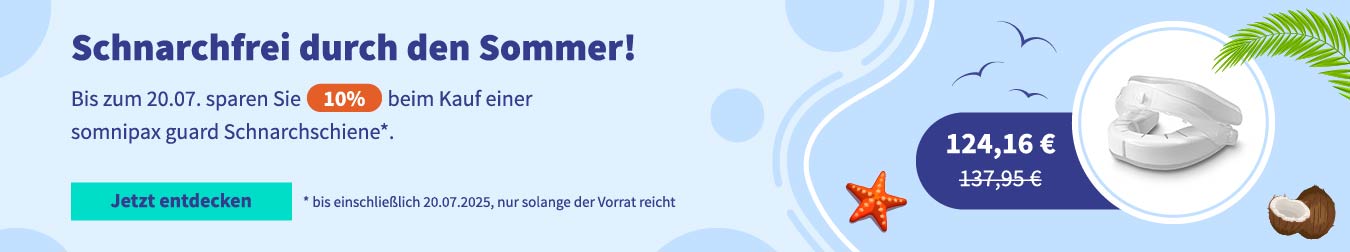 Aktionskampagne Schnarchfrei durch den Sommer!