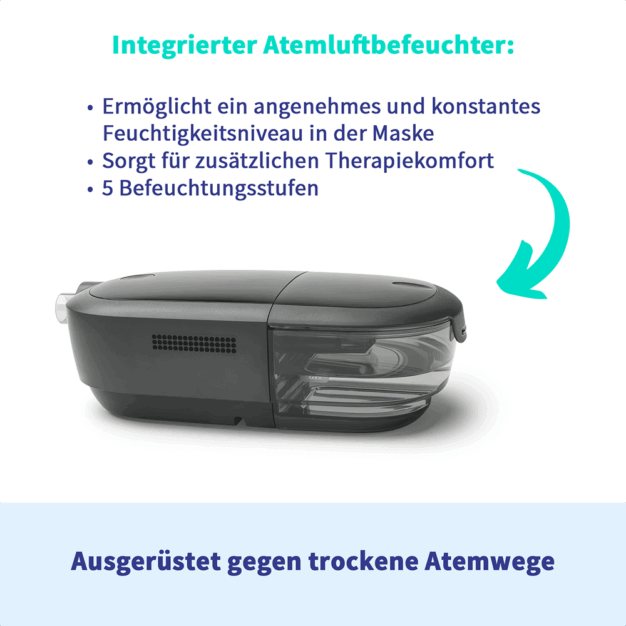Philips DreamStation 2 mit Atemluftbefeuchter