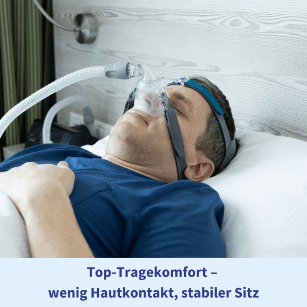Loewenstein Cara Nasal Maske Kopfbaenderung Rueckseite