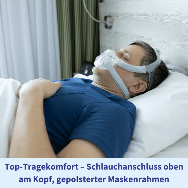 Philips DreamWear Full Face Maske Frontansicht