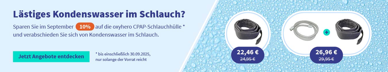 Aktionskampagne auf die oxyhero CPAP-Schlauchhülle 01