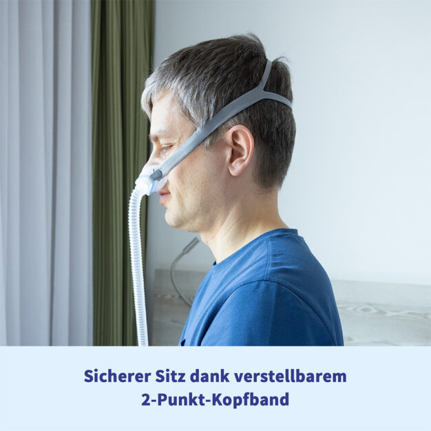 ResMed Airfit N30 Nasenmaske Kopfband 07