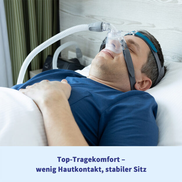 Loewenstein Cara Nasal Maske Kopfbaenderung Rueckseite