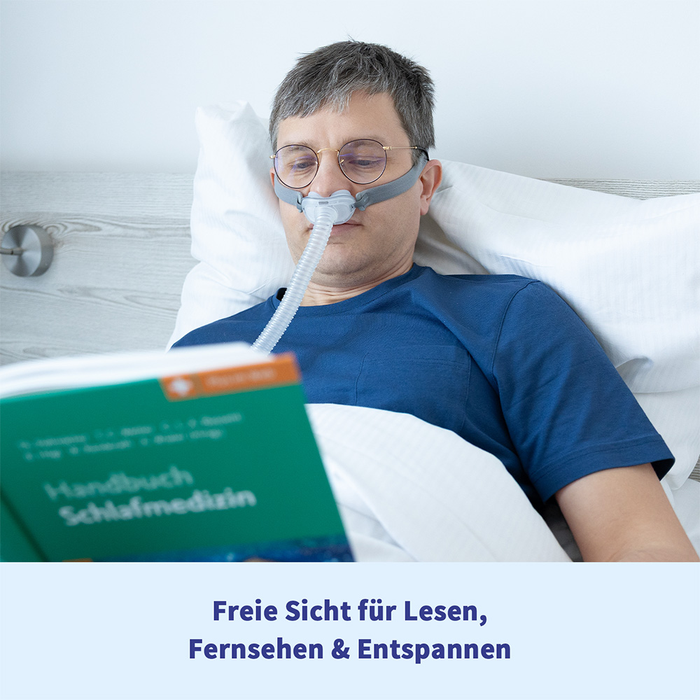 Ersatz-Kopfband Für Die ResMed AirFit P10 CPAP-Maske Mit Clips Blau DE