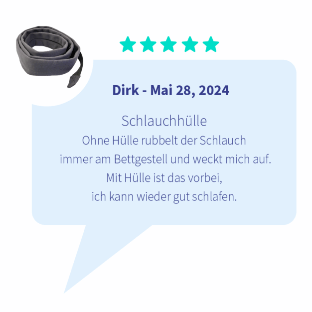 oxyhero CPAP-Schlauchhuelle 10