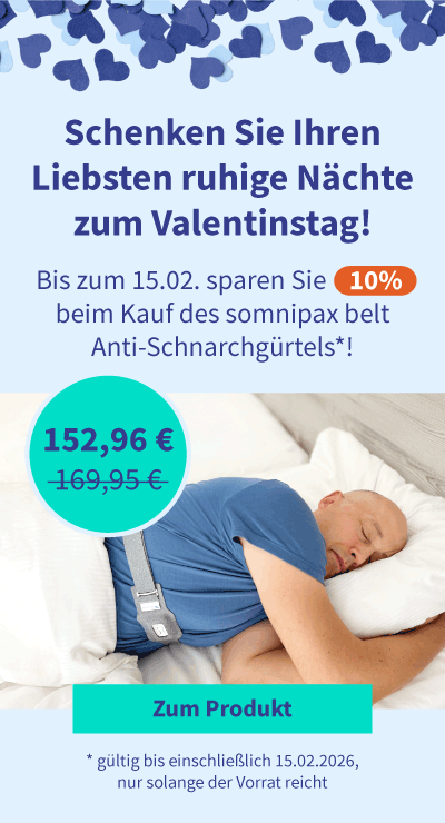 Rabatt beim Kauf des somnipax belt Anti-Schnarchgürtels 05
