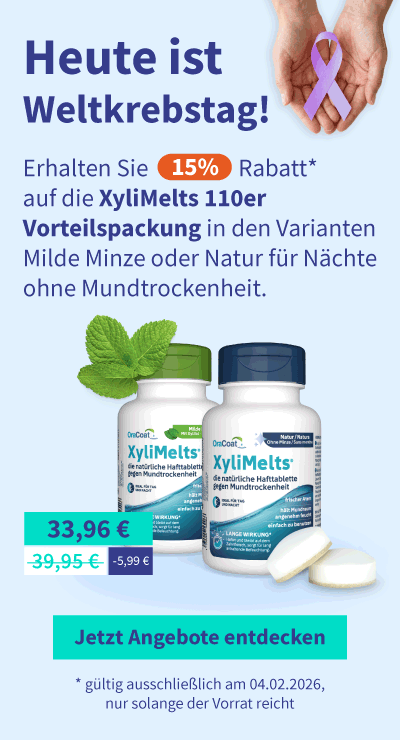 Rabatt beim auf die XyliMelts 110er Vorteilspackung in den Varianten Milde Minze oder Natur 03