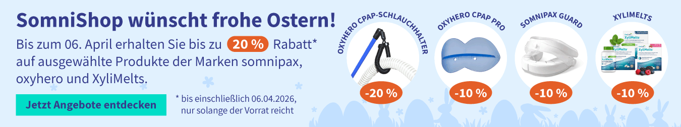 Rabatt auf ausgewählte Produkte der Marken somnipax, oxyhero und XyliMelts 01