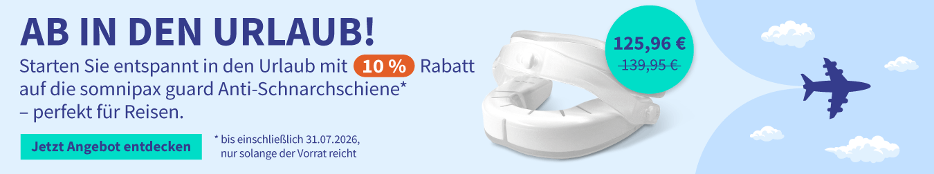 Rabatt auf die somnipax guard Anti-Schnarchschiene 01