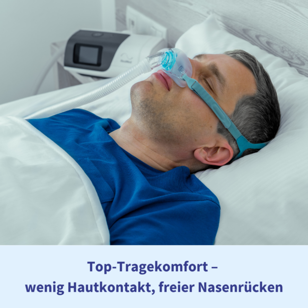 Fisher & Paykel Brevida Nasalkissenmaske Komplettansicht