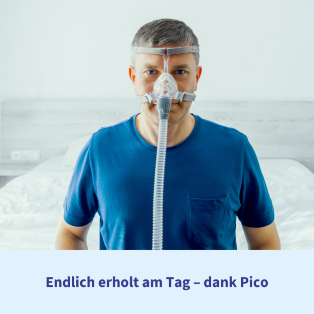 Philips Respironics Pico CPAP Nasenmaske Frontansicht2
