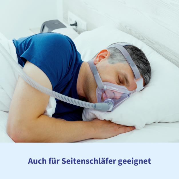 ResMed Quattro Air CPAP Full Face Maske Rueckseite