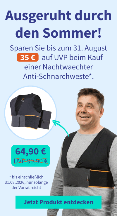 Rabatt auf die Nachtwaechter Anti-Schnarchweste 05