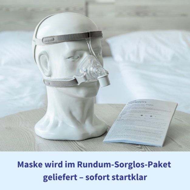 Philips Respironics Pico CPAP Nasenmaske Frontansicht2