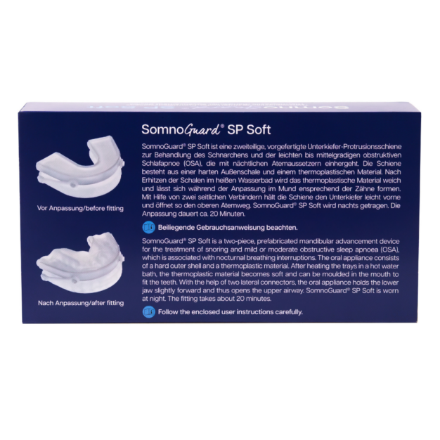SomnoGuard SP Soft Verpackung hinten